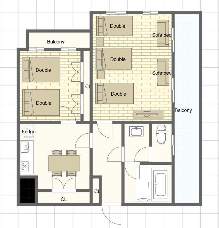 Апартаменты B-Shinjuku Hana Luxury House Токио Экстерьер фото